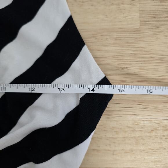 Bailey 44 Tank Top Womens Small Stripe Optical Illusion Sleeveless Made in USA - Picture 6 of 9